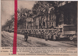Oorlog Guerre 14/18 - Versailles - Expo Autos Offertes De Harjes - Orig. Knipsel Coupure Tijdschrift Magazine - 1917 - Non Classés