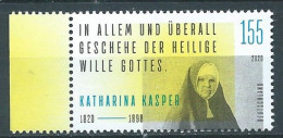 ALLEMAGNE ALEMANIA GERMANY DEUTSCHLAND BUND 2020 BIRTH CENTENARY KATHARINA KASPER MNH MI 3548 YT 3326 SN 3170 SG 4323 - Ungebraucht