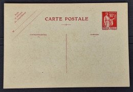 France 1930 Entiers N°285-CP-CP1 TTB Cote 130€ - Standard Postcards & Stamped On Demand (before 1995)