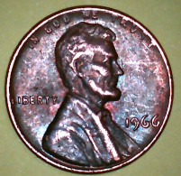 Un Centavo Americano, Abraham Lincoln, De 1966 -  Collections