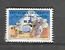 TIMBRE OBLITERE DE DJIBOUTI DE 1990 N° MICHEL 541 - Gibuti (1977-...)