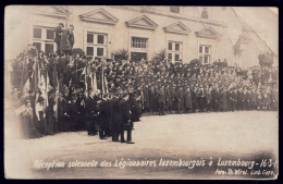 +++ Photo Carte - LUXEMBOURG - Réception Solennelle Des Légionnaires Luxembourgeois - Cachet US Army Postal 1919  // - Mondorf-les-Bains