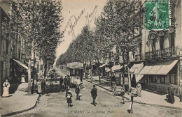 Le Mans * L'avenue Thiers * Tram Tramway * Pâtisserie - Le Mans