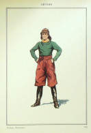 Costume Hauts-de-France Boulogne-sur-mer (62) Pêcheur Boulonnais Signé Illustré Par P.A Leroux XXème - Célébrités