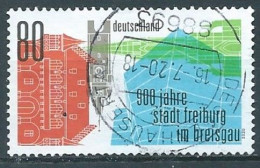 ALLEMAGNE ALEMANIA GERMANY DEUTSCHLAND BUND 2020 900TH ANNIV FREIBURG IN BREISGAU USED MI 3553 YT 3328 SN 3175 SG 4327 - Gebraucht