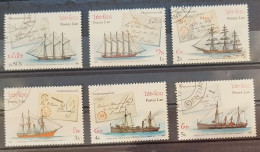 LAOS LAO - 1987 - Schiffe, Ships - 6 Stamps - Used - Bateaux