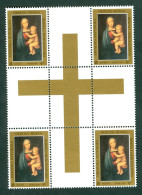 Bosnia And Herzegovina 1993 Christmas Mother Of God Croatian Post Mostar Middle Of The Sheet (2) BiH - Bosnien-Herzegowina