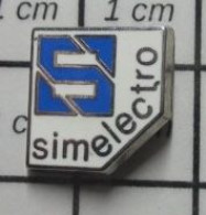 319 Pin's Pins / Beau Et Rare / MARQUES / SIMELECTRO Par PICHARD - Merken