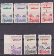 MAROC, Poste Aérienne N° 50 à 56 , Neufs **,sauf 51 * Cote 15,8€ ( Maroc/002) - Poste Aérienne