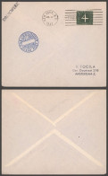 ESTADOS UNIDOS USA MAT PAQUEBOT NEW YORK BUQUE SS VEENDAM 1947 - Covers & Documents