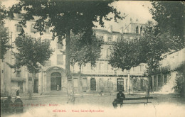 CPA-34- BÉZIERS - Place SAINT-APHRODISE * 1910- Phototypie Mazet Pons* 2 Scans - Beziers