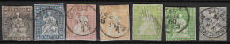 Suisse YT N° 26/31 Oblitérés. B/TB - Used Stamps