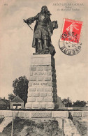 FRANCE - Saint Léger Vauban - Vue Sur Une Statue Du Maréchal Vauban - Vue Générale - Carte Postale Ancienne - Avallon