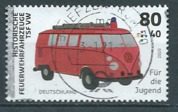 ALLEMAGNE ALEMANIA GERMANY DEUTSCHLAND BUND 2020 HISTORIC FIRE ENGINES: TSF VW USED MI 3557 YT 3335 SN B1170 SG 4331 - Gebraucht