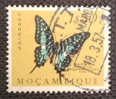 MOZPO0396U6 - Mozambique Butterflies  - 1$50 Used Stamp - Mozambique - 1953 - Mozambique