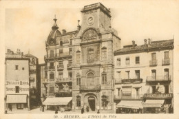 CPA-34- BÉZIERS - L' Hôtel De Ville - Commerces - Au Printemps Edit Artaud N° 59* 2 Scans - Beziers