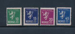 1925 NORVEGIA, N. 108/111 Stemmi, MNH** - Autres & Non Classés