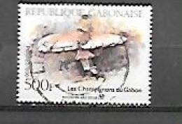 TIMBRE OBLITERE DU GABON DE   1990 N° MICHEL  1069 - Gabun (1960-...)