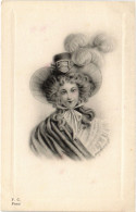 CPA AK Lady In A Hat ARTIST SIGNED (1387104) - 1900-1949