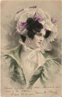 CPA AK Elegant Lady In A Hat ARTIST SIGNED (1387075) - 1900-1949