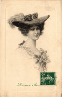 CPA AK Lady In A Hat ARTIST SIGNED (1387039) - 1900-1949