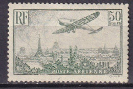 FRANCE - 50 F. Vert-jaune Pâle - 1927-1959 Mint/hinged