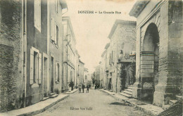 DONZERE . La Grande Rue .  - Donzere