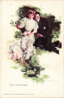 CPA AK Into The Future - Couple ARTIST SIGNED (1387528) - 1900-1949