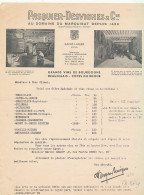 FA 3129    FACTURE   TARIF  VINS  PASQUIER-DESVIGNES    SAINT LAGER  RHONE           (1950) - Food