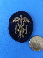 WW1 / WW2 / INSIGNE CANETILLE / FABRICATION ANCIENNE ORIGINALE / 08 - Medical Services