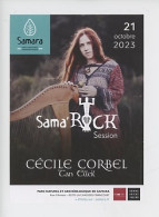 Cécile Corbel Née1980 Harpiste-auteure-compositrice-interprète-chanteuse Samara SAMA'ROCK 2023 Naturel Archéologique - Cantanti E Musicisti