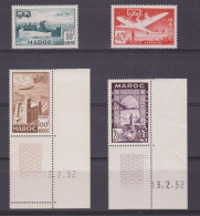 MAROC, Poste Aérienne N° 85 à 88  , Neufs **,cote 22€( Maroc/008) - Luchtpost