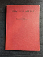 India Used Abroad -	Jal Cooper -  Bombay - 1950 - Handboeken