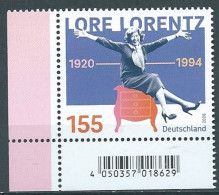 ALLEMAGNE ALEMANIA GERMANY DEUTSCHLAND BUND 2020 BIRTH CENTENARY LORE LORENTZ MNH MI 3565 YT 3343 SN 3183 SG 4339 - Ungebraucht