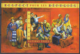 UNO GENF  Block 15, Postfrisch **, 50 Jahre UNHCR, 2000 - Hojas Y Bloques