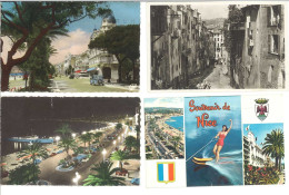 NICE - Lot De 4 CPSM - Rue De La Vieille Ville, Promenade Des Anglais, Vues Multiples,Ski Nautique  (125292) - Otros & Sin Clasificación