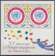 UNO GENF  Block 16, Postfrisch **, 50 Jahre UNPA, 2001 - Blokken & Velletjes