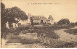 MAURICE #MK53386 ILE MAURICE HOTEL DE VILLE DE CUREPIPE - Maurice