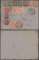 BELGICA CC CERTIFICADA WW1 1915 ST ADRESSE A PARIS GOBIERNO EXILIO EN FRANCIA - Autres & Non Classés