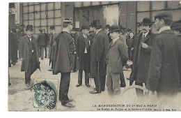 Carte Postale :Paris : La Manifestation Du 1er Mai A Paris - Le Préfet De Police Et Le Service D'Ordre - Lots, Séries, Collections