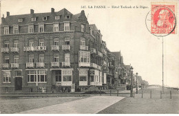 BELGIQUE AD#MK055 LA PANNE HOTEL TERLINCK ET LA DIGUE - De Panne
