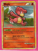 Carte Pokemon Francaise 2011 Heart Gold Triomphe 41/102 Magby 30pv Dos Blanchi - HeartGold SoulSilver