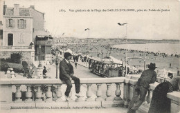 Les Sables D'olonne * Vue Générale De La Plage * Pris Du Palais De Justice * Tram Tramway - Sables D'Olonne