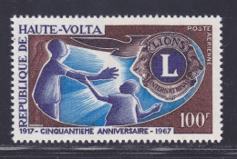 HAUTE-VOLTA AERIENS N°   34 ** MNH Neuf Sans Charnière, TB (D7555) Lions International - 1967 - Alto Volta (1958-1984)