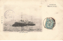 BATEAUX AF#DC637 PAQUEBOT LE POTHUAU MARINE FRANCAISE - Warships