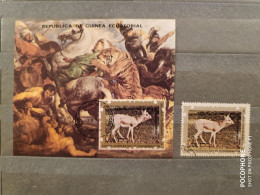 1976	Guinea	Paintings Animals (F87) - República De Guinea (1958-...)