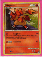 Carte Pokemon Francaise 2011 Heart Gold Triomphe 42/102 Magmar 70pv Neuve - HeartGold SoulSilver