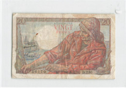 20 Francs PECHEUR 1949 - 20 F 1942-1950 ''Pêcheur''