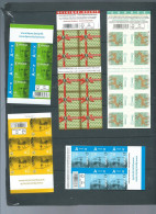 Belgique - Lot 5 Carnets Neufs,  , 2 Scans  MALD 141 - 1997-… Permanent Validity [B]