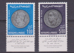 MAROC, Poste Aérienne N°117 +118  , Neuf **,cote  19€( Maroc/017) - Maroc (1956-...)